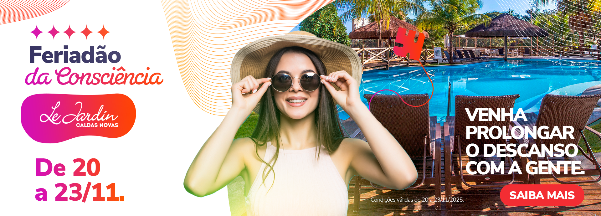 Best Western Suites Le Jardin Caldas Novas Feriadão da Consciência Banner Site Home